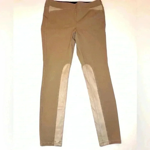 White House Black Market Women's Sz 6R Skinny  Leg Tan Equestrian  Pants - Picture 1 of 7